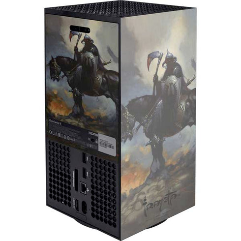 Death Dealer on Horseback by Frazetta XBox Series X Digital Edition Console Skin